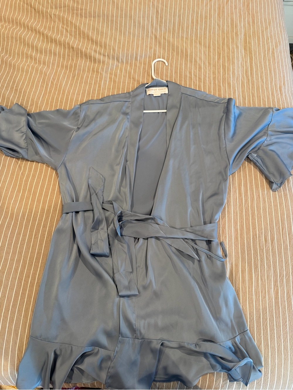 Birdy Grey dusty blue robe - XS/S